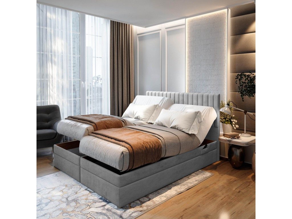 TRADA Boxspringbett ADELE mit Taschenmatratze & Topper 160x200 cm (Set, Bet günstig online kaufen