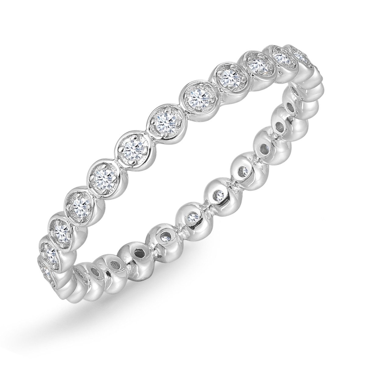 Trilani Silberring silber, mit Zirkonia günstig online kaufen