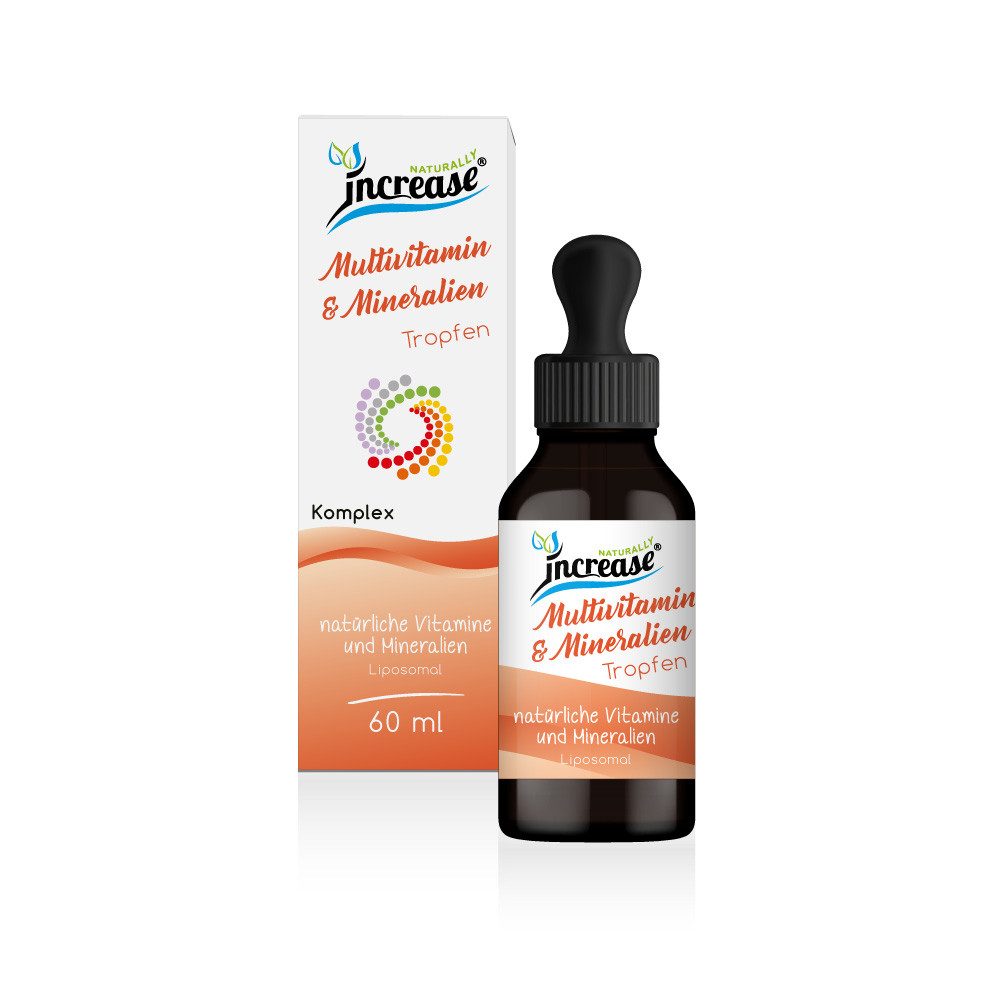 Liposomale Multivitamin & Mineralien - 1000mg Multivitamin Tropfen