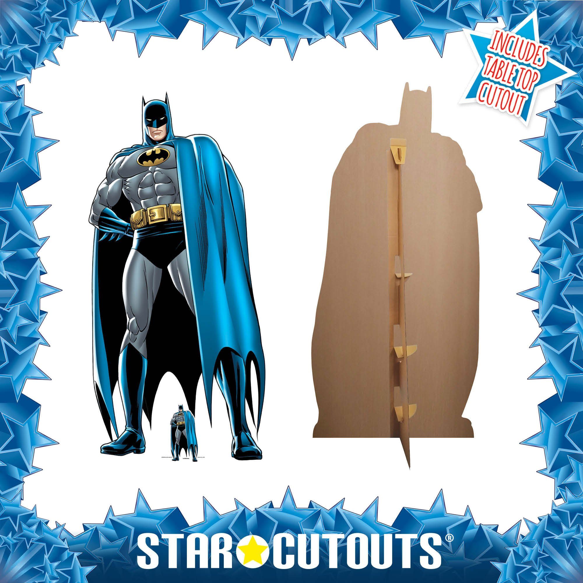 Dekofigur DC Comics - Pappaufsteller - Batman Comic Style Cape