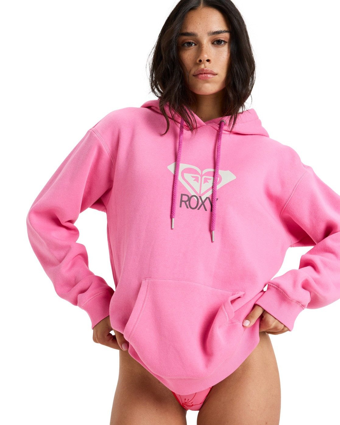 Roxy Kapuzensweatshirt Surf Stoked Brushed Art günstig online kaufen