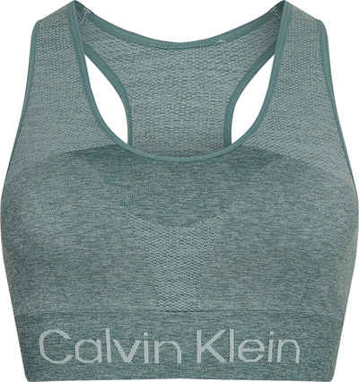 Calvin Klein Performance Sport-Bustier »WO - Medium Support Sports Bra« mit Calvin Klein-Schriftzug auf dem Unterbrustband