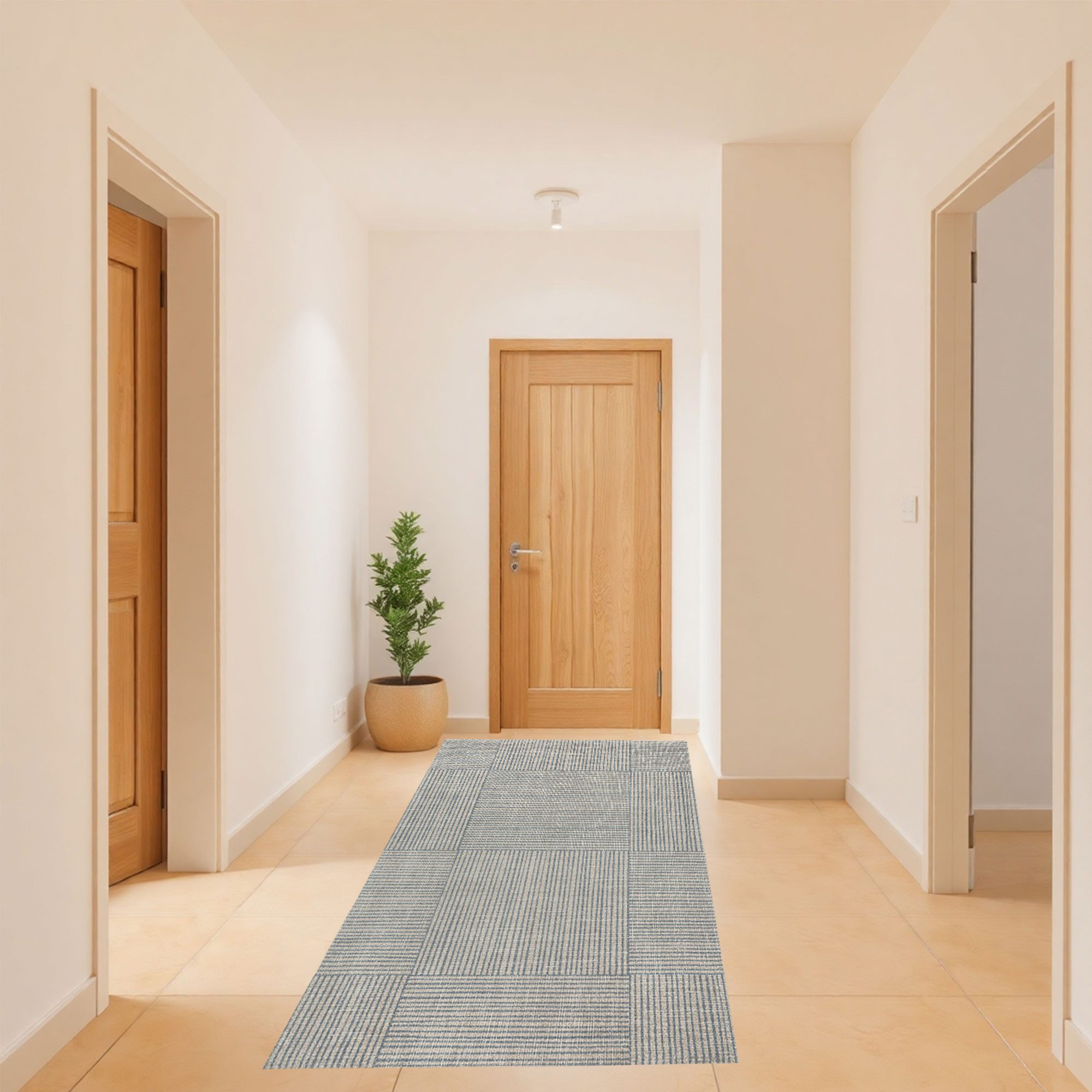 Floornovo Fußmatte Floornovo Schmutzfangmatte Leinwand waschbare Fussmatte, rechteckig, rutschfest