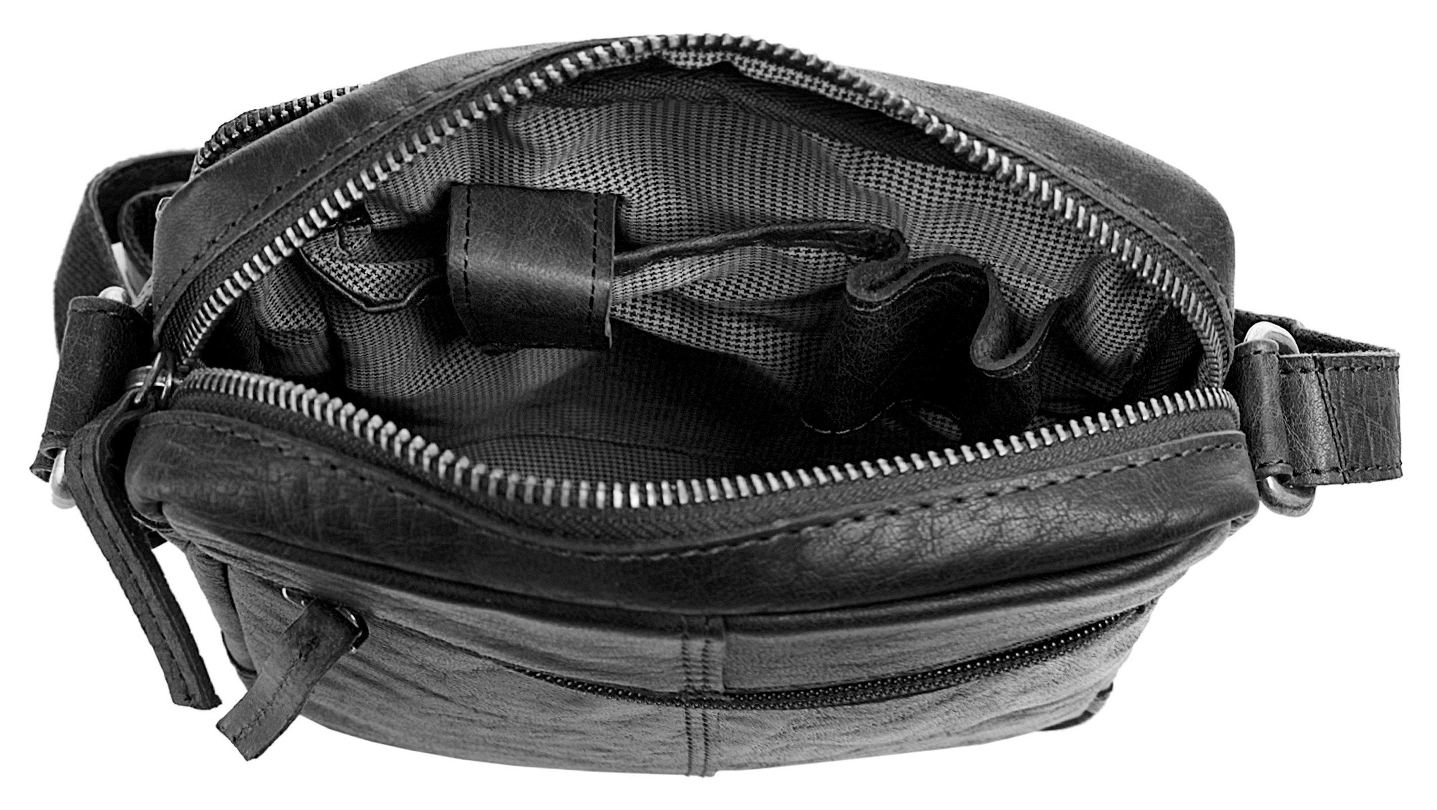 Spikes & Sparrow Umhängetasche, echt Leder günstig online kaufen