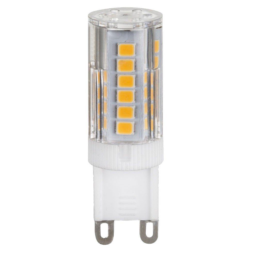 LED 3,5 Leuchtmittel warmweiß 280 G9 Lumen Fassung Dimmbar LED-Leuchtmittel, Watt Globo