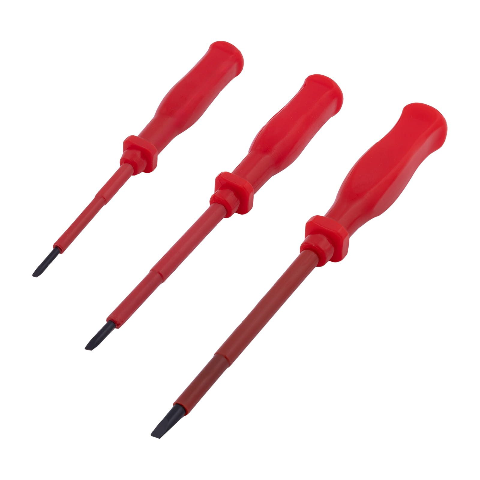 BOOMET Schraubendreher Schraubenzieher Set magnetisch, (6 St), 6-teilig Kreuz Schlitz isoliert magnetisch