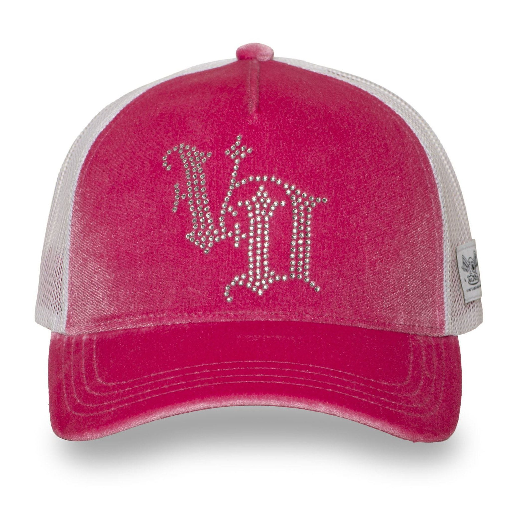 Von Dutch Trucker Cap Von Dutch Originals Trucker Cap VELVET STRASS VD LOGO (Basecap, Basecap, Meshcap, Trucker Kappe)