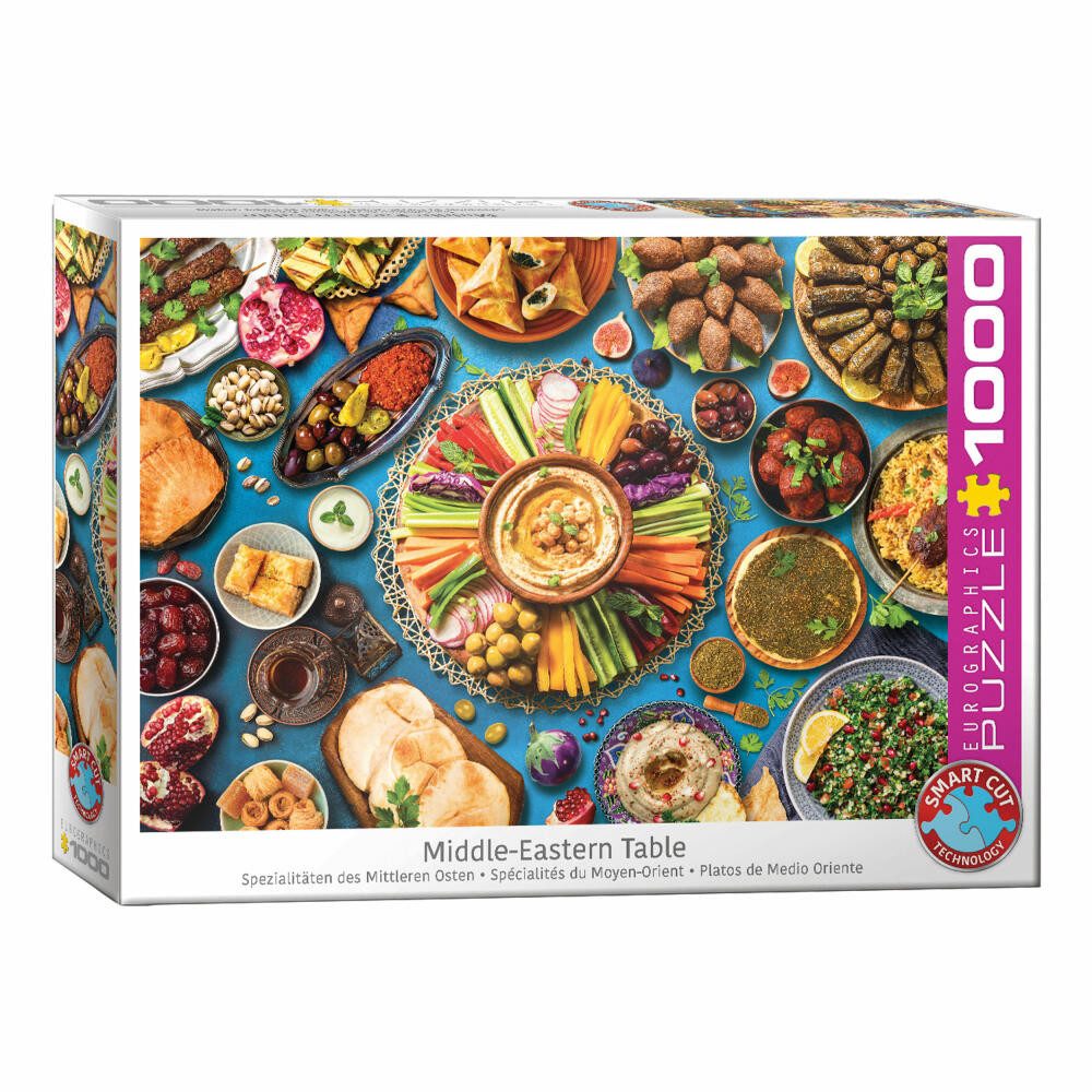 EUROGRAPHICS Puzzle Spezialitäten des Mittleren Osten, 1000 Puzzleteile