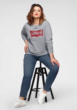Levi's® Plus Sweatshirt PL GRAPHIC STANDARD CREW mit Levi`s®-Logo auf der Brust