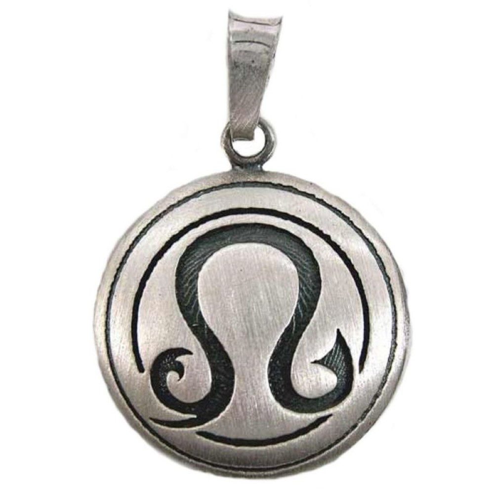 Native Dreams Sternzeichenanhänger Tribal Sternzeichen Löwe, 925 Sterling Silber, massiv geschmiedet