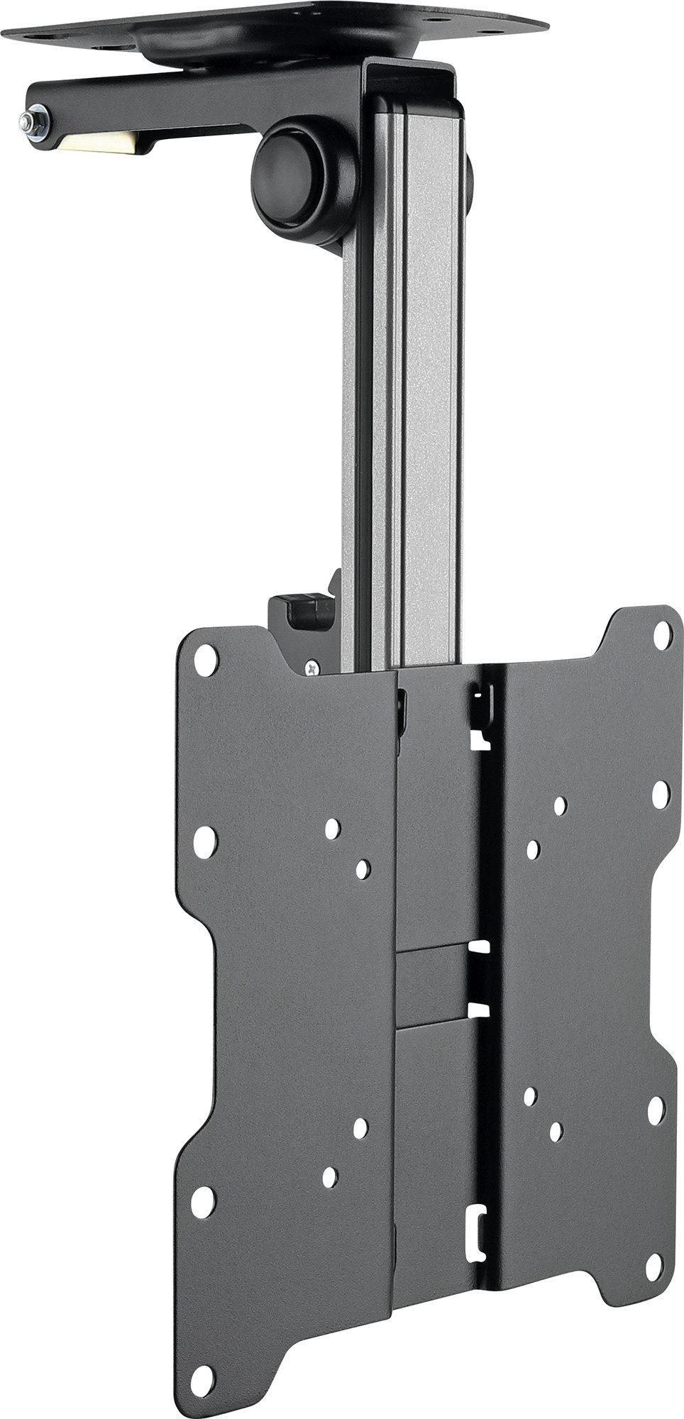 Schwaiger TV-Deckenhalterung LWHD3720 513, (bis 37 Zoll, neigbar, drehbar, bis 20kg, bis 200x200mm, schwarz)