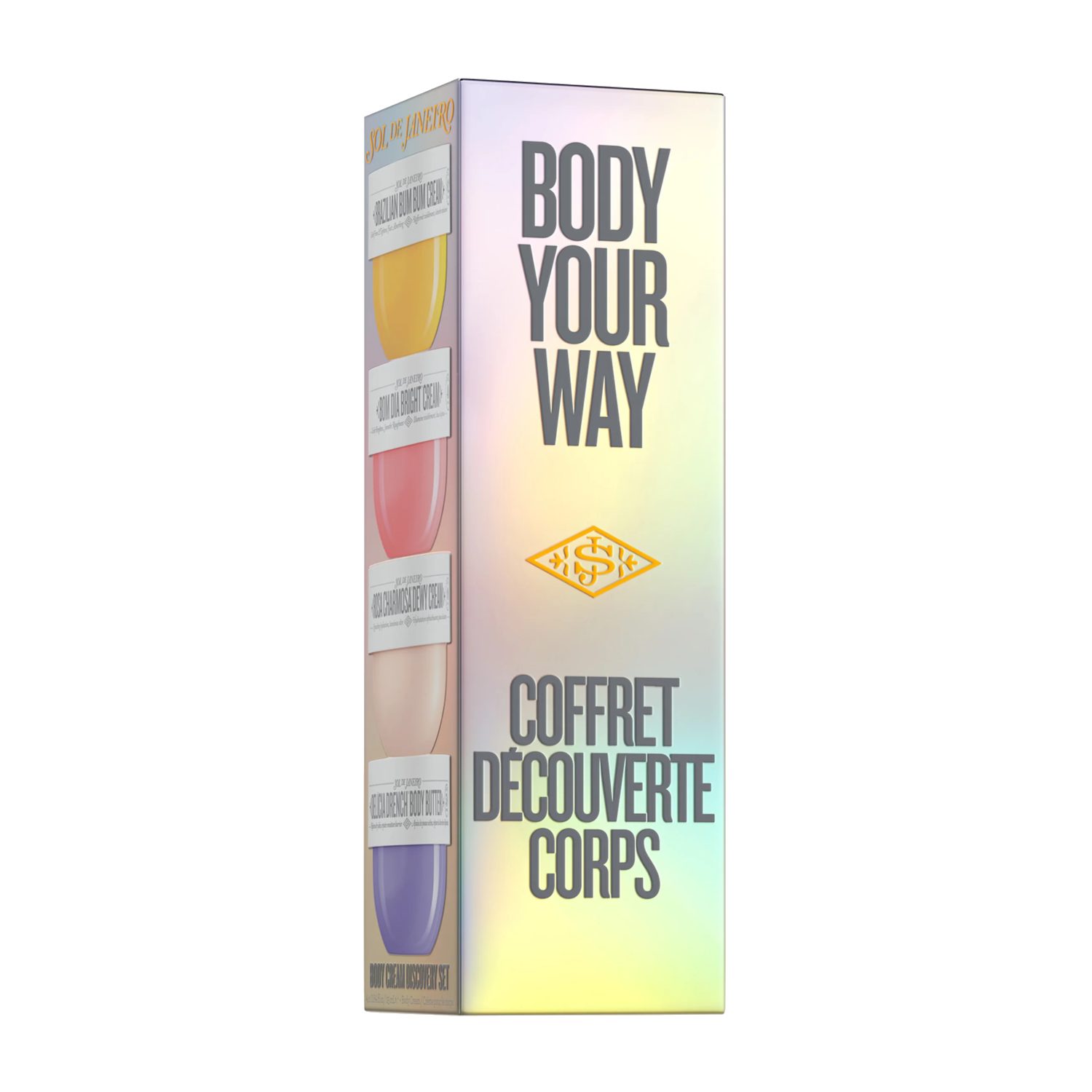Sol de Janeiro Pflege-Geschenkset Sol de Janeiro Body Your Way Body Cream Set 4x25 ml, 4-tlg., 4-teiliges Body Cream Discovery Set