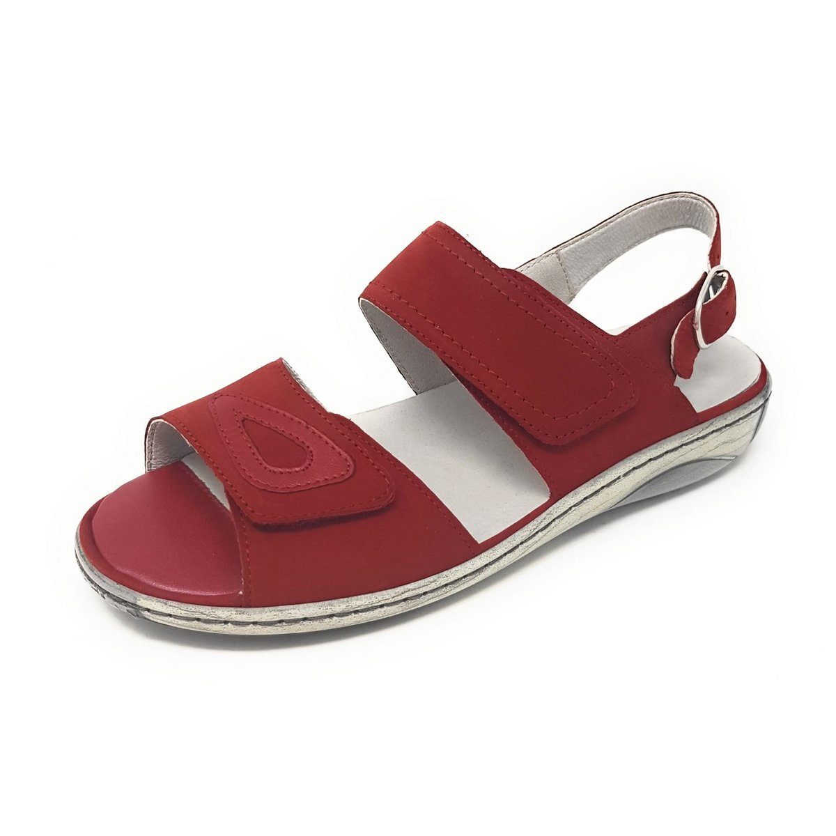 Waldläufer rot Sandale (1-tlg) | Riemchensandalen