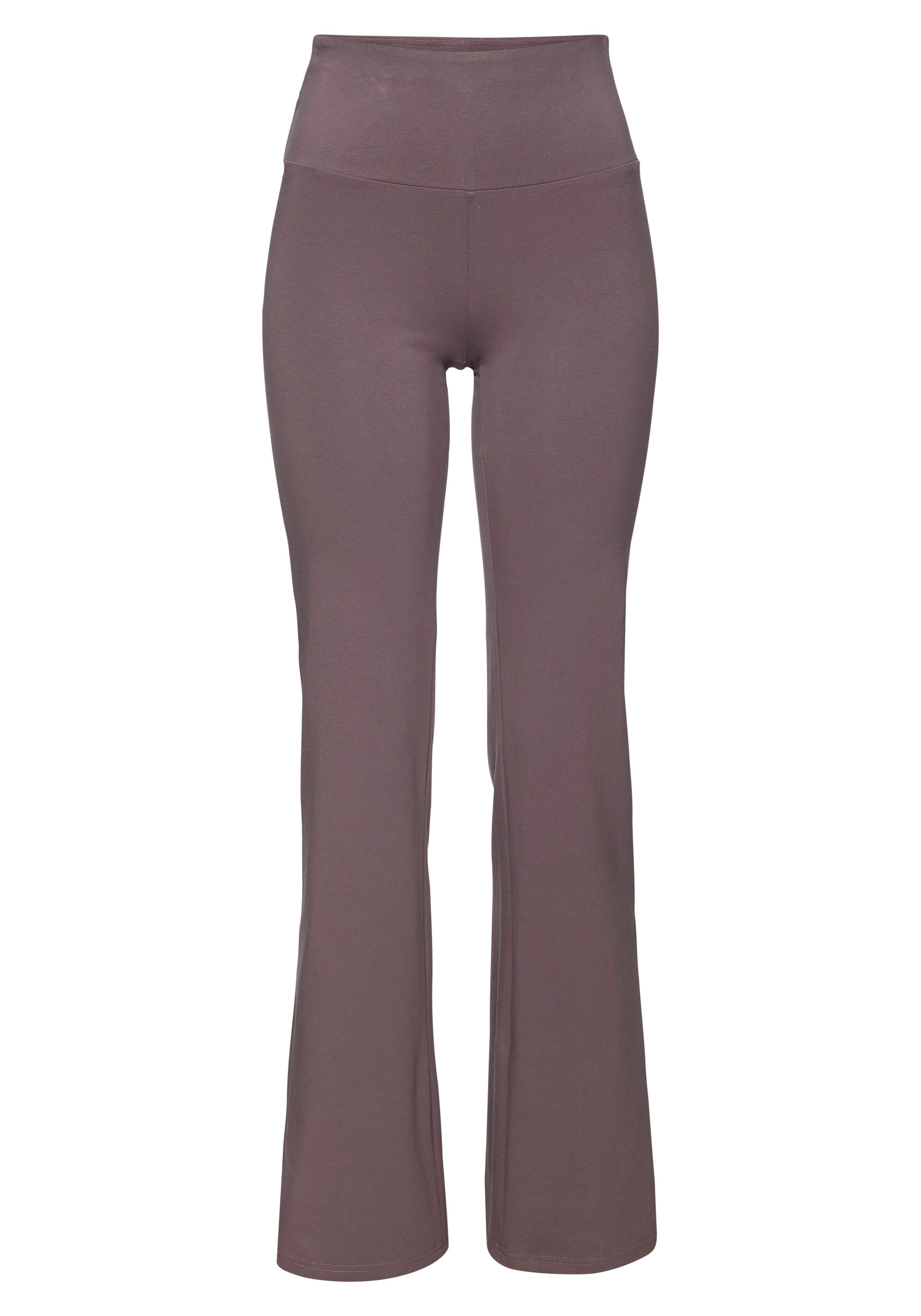 LASCANA ACTIVE Jazzpants mit breitem Bündchen günstig online kaufen