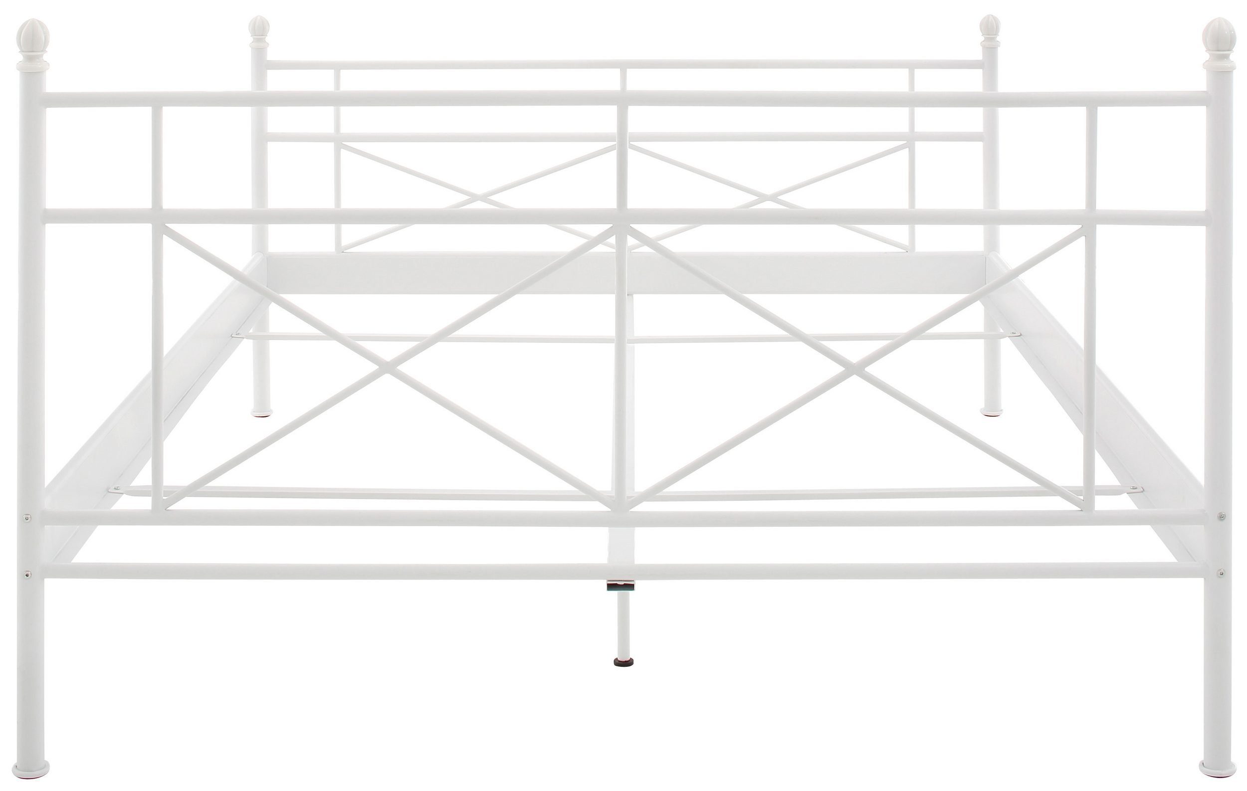 loft24 Metallbett Tanja, Bettgestell aus Metall, Bett Doppelbett