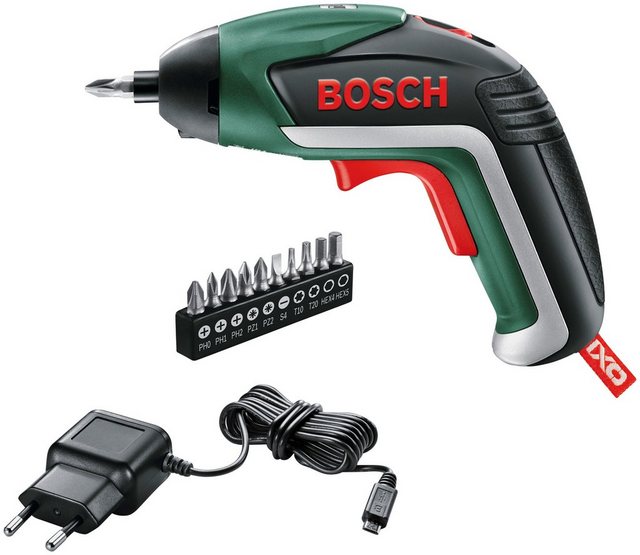Bosch Akkuschrauber IXO V 3,6 V, 1,5 Ah, Akku integriert, 4,5 Nm, 10 Bits
