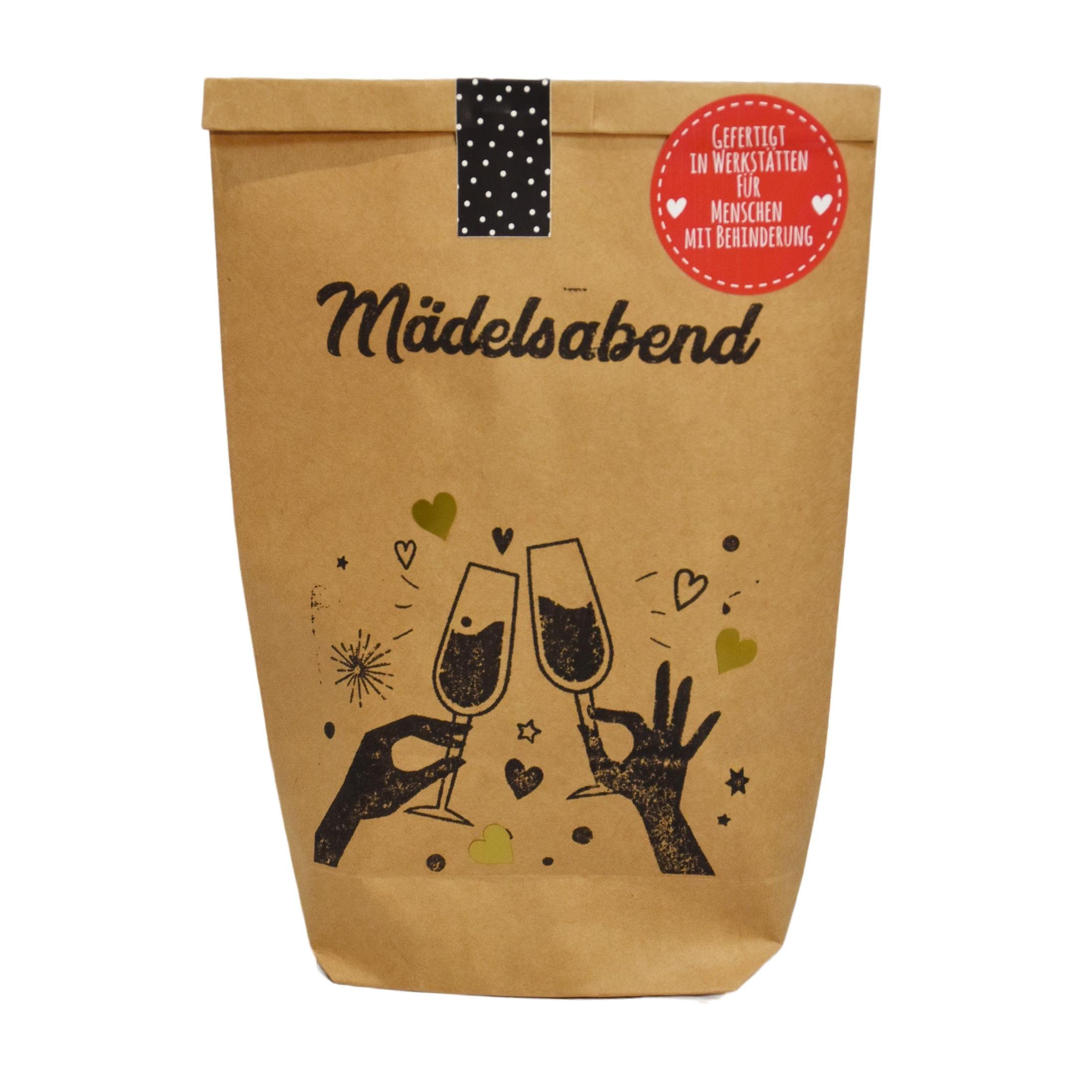 Wunderle Wundertüte Mädelsabend Cheers Wundertüte für eine schöne Zeit, Mitbringsel, Geschenk, Geschenkidee für Freundin und Frauen