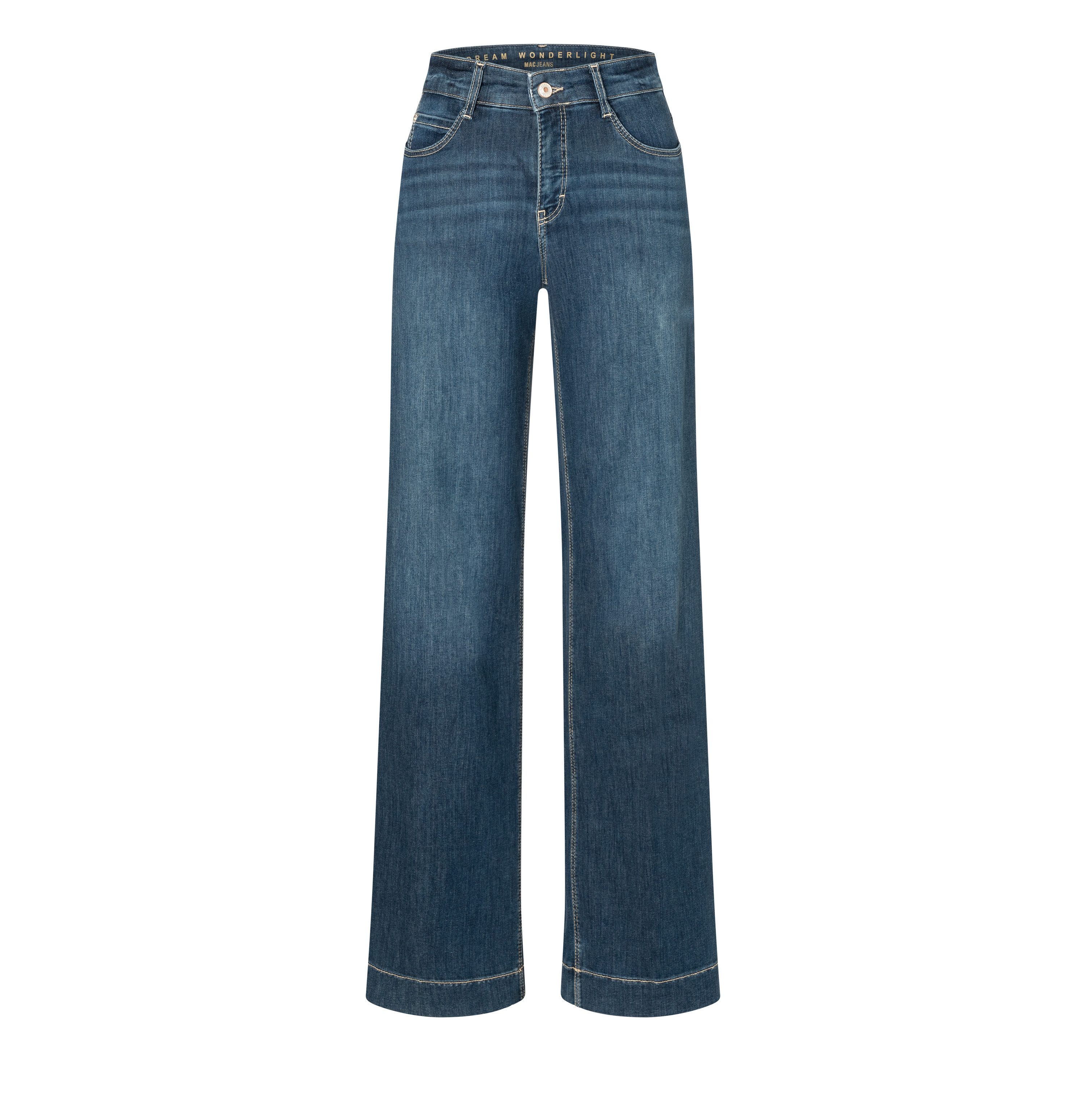 MAC Stretch-Jeans MAC DREAM WIDE authentic dark blue 5441-90-0351L D834 - WONDERLIGHT