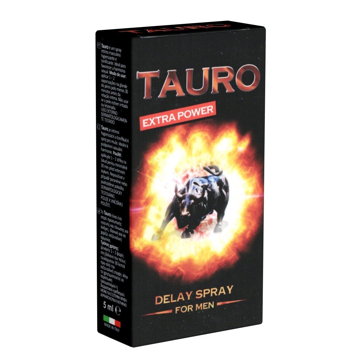 INTIMATELINE Verzögerungsmittel Tauro Extra Power, Flasche mit 5ml, 1-tlg., hochkonzentriertes Delay Spray für eine längere Ausdauer beim Sex