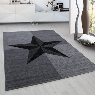Teppich Teppich für den Flur oder Küche Sterne-Design, Stilvoll Günstig, Läufer, Höhe: 6 mm