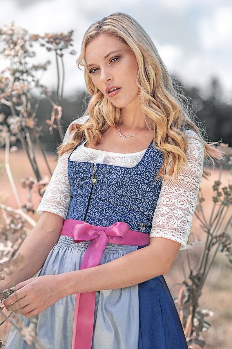 MarJo Dirndlbluse 'Ganina-Candia' Traditionell Halbarm, Offwhite günstig online kaufen