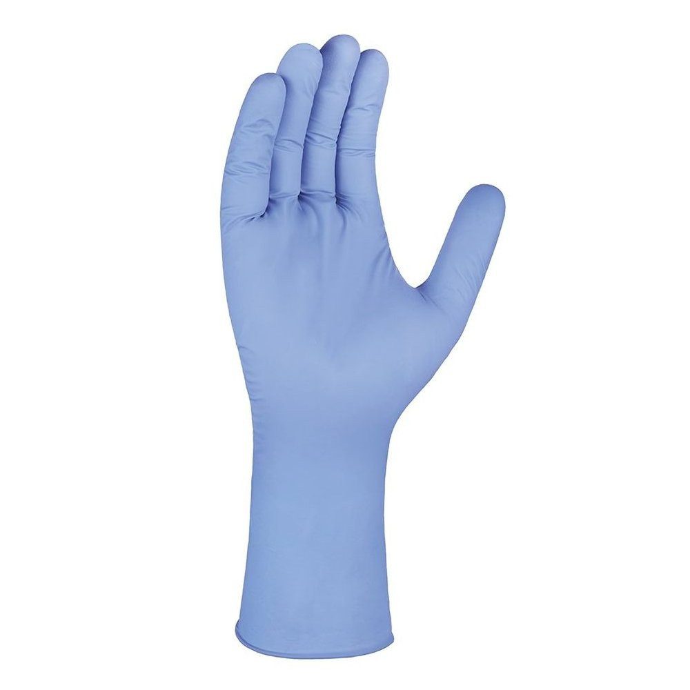 teXXor Arbeitshandschuh-Set Nitril Einweg Handschuhe Lange Stulpe