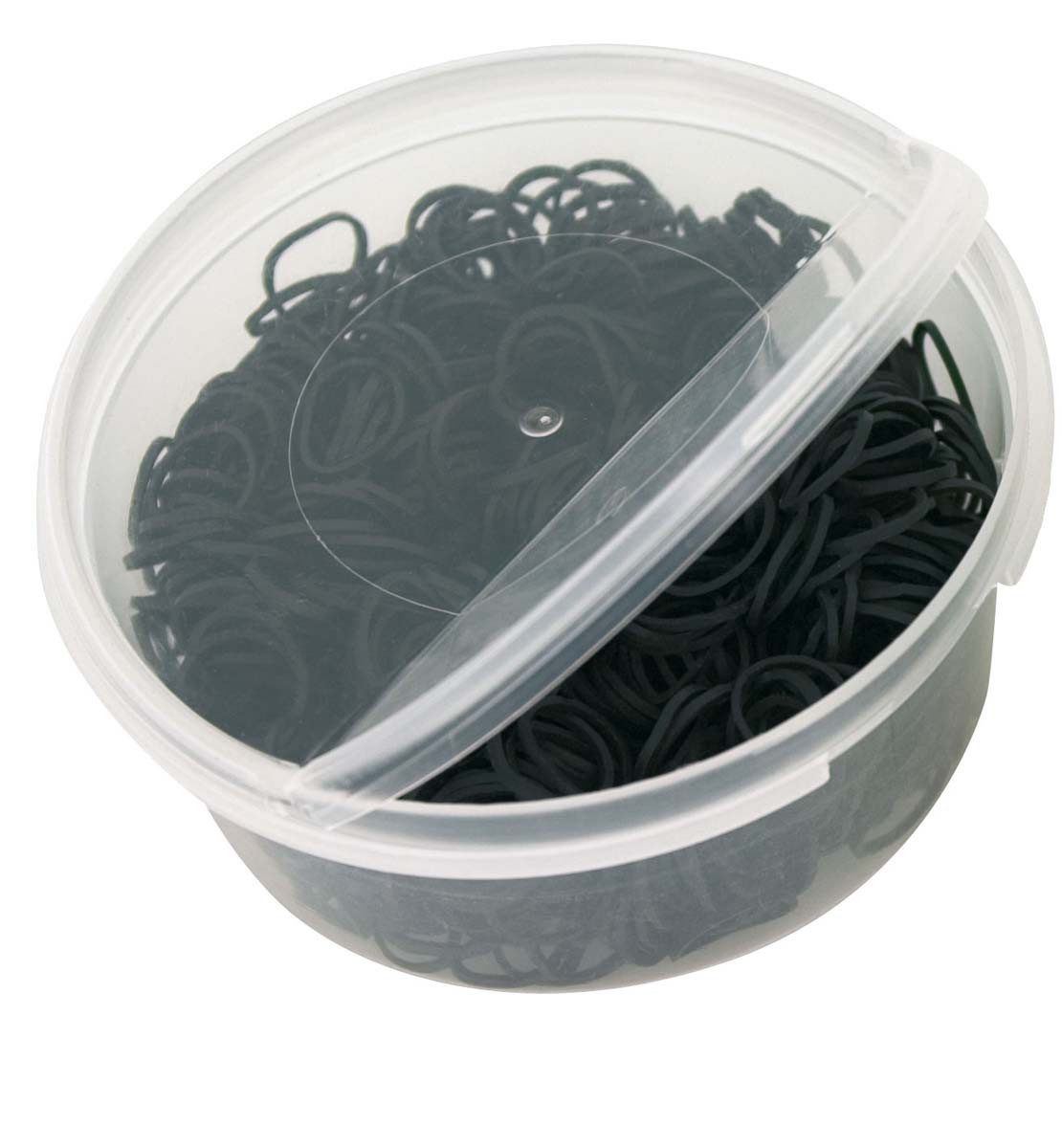 CATAGO Haargummi Mähnengummis in der Dose, schwarz