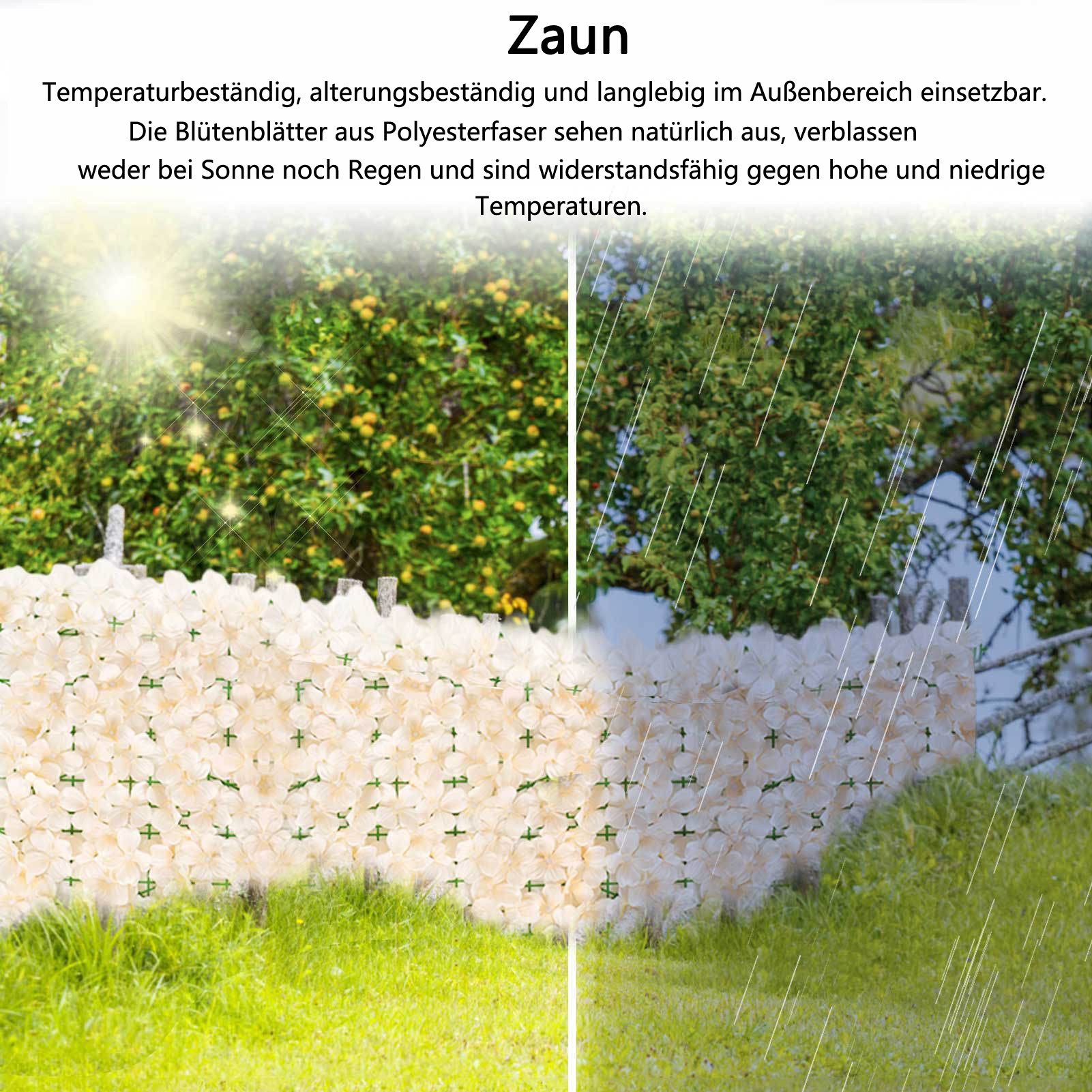 Kunstranke Efeu Hecken Sichtschutz Zaun Sichtschutzgitter, günstig online kaufen