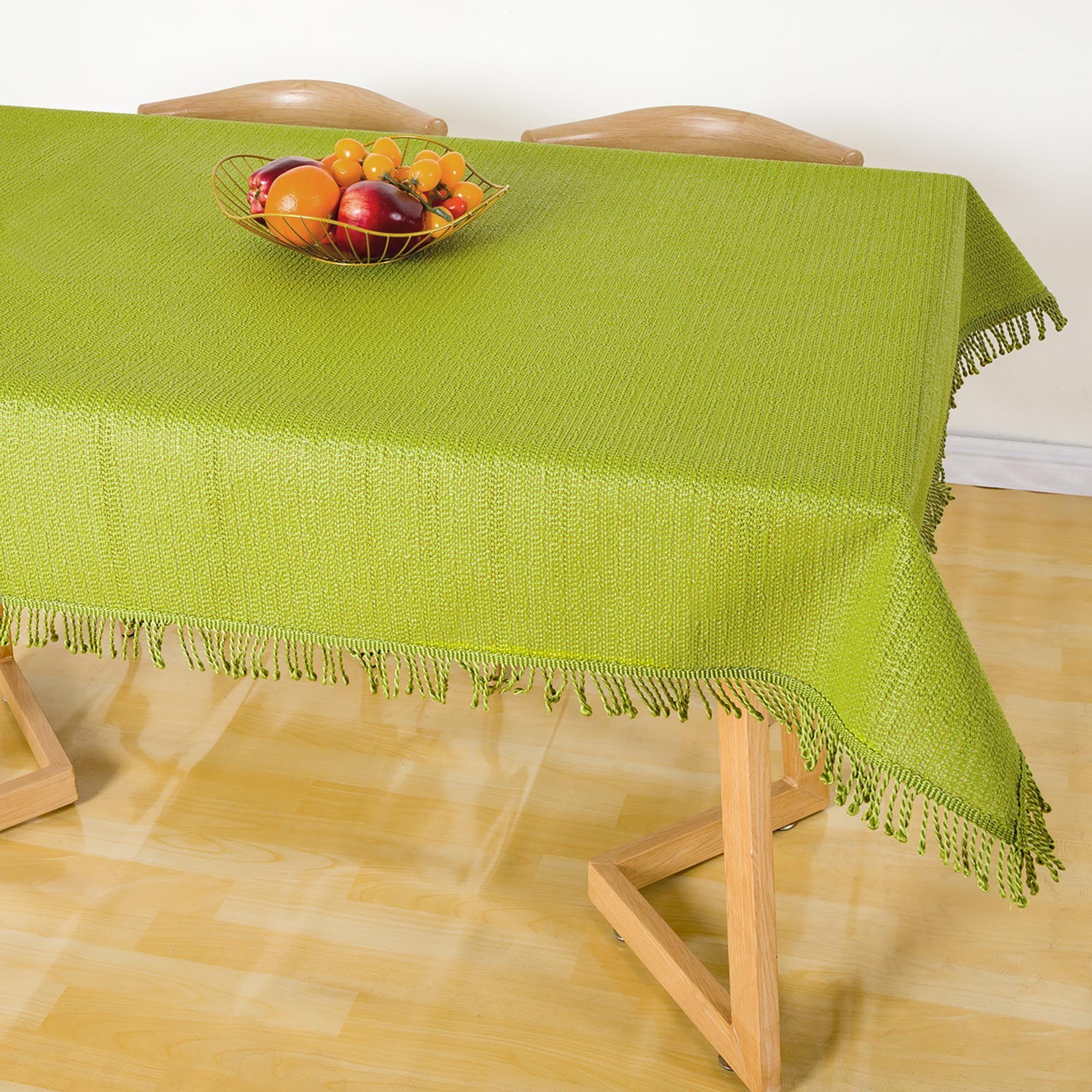 Haus und Deko Tischdecke Tischdecke Gartentischdecke Weichschaum Outdoor PVC rechteckig Terrass (1-tlg)