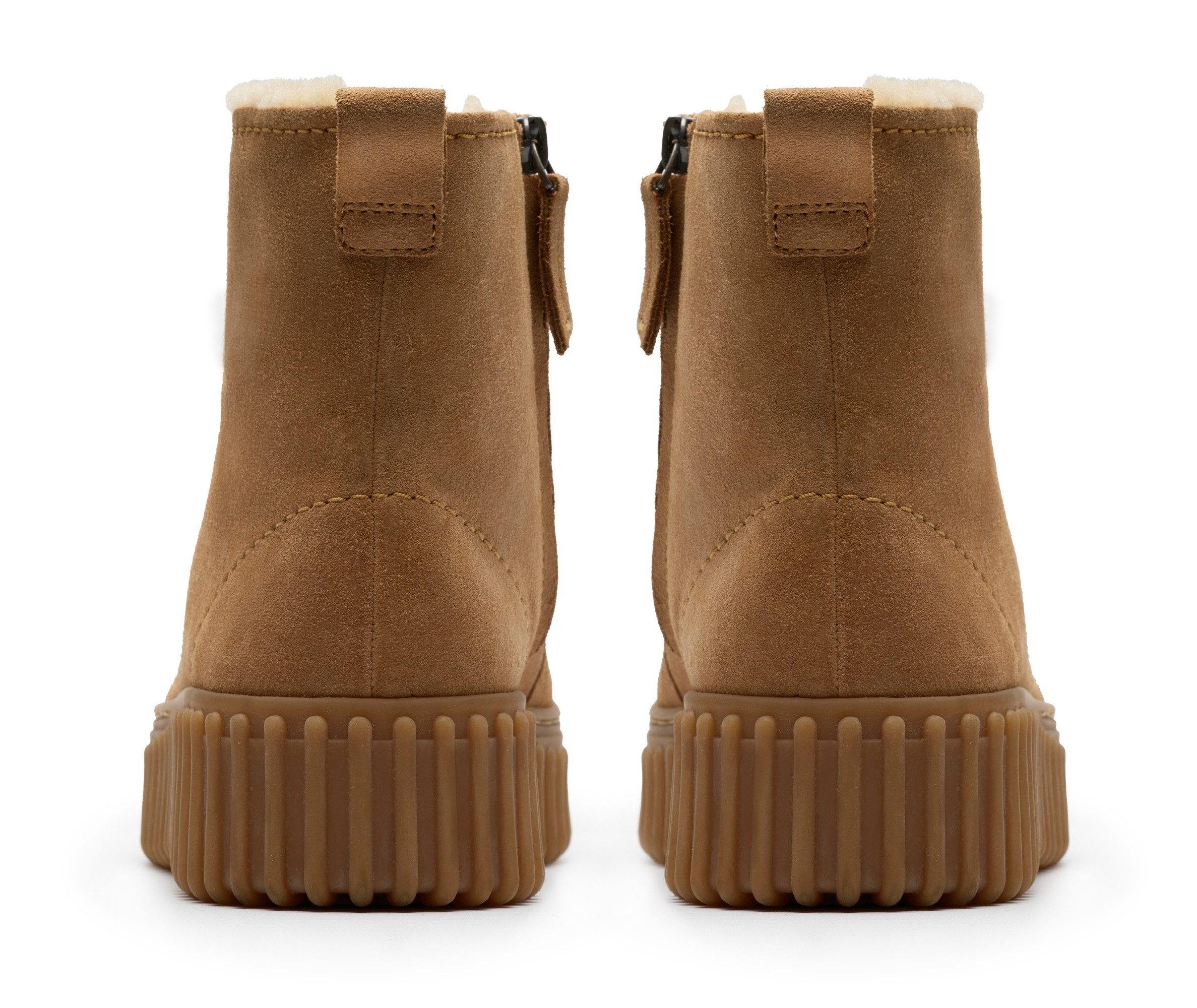 Clarks Torhill Cozy Winterboots Plateauboots mit modischer Ziernaht günstig online kaufen