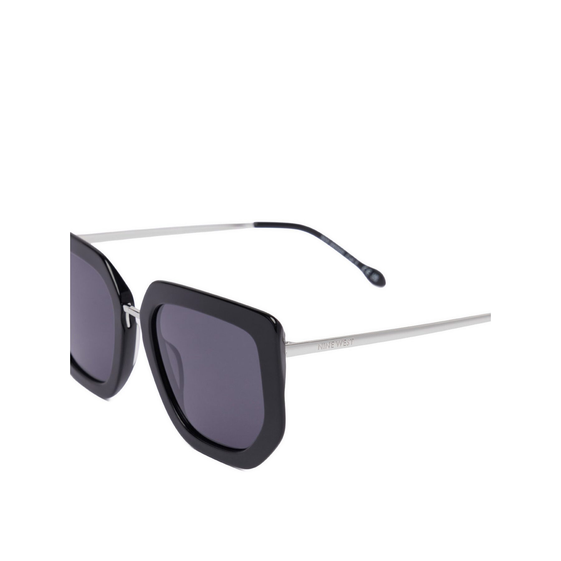 Nine West Sonnenbrille Nine West Damen-Sonnenbrille Schwarz