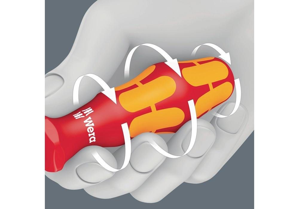 Thumbnail - Wera Bit-Schraubendreher Schraubendreher 160 i VDE Klingendicke0,8x4xL150mm CV-Molybdän isoliert Lasertip-Spitze mehrkom...