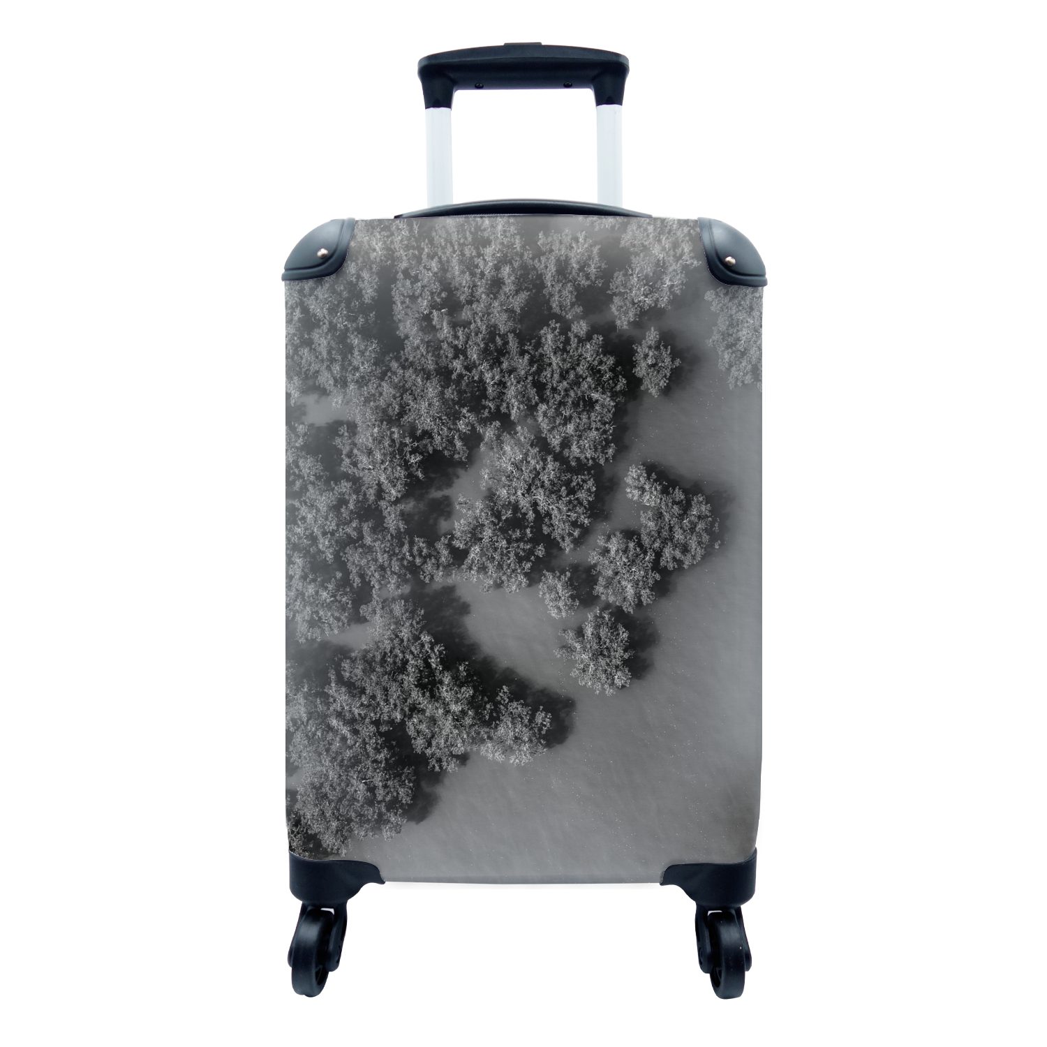 MuchoWow Handgepäckkoffer Koffer Handgepäck Fotokoffer Trolley Kinderkoffer Extra Leicht, 4 Rollen, Trolley Reisekoffer, Passend in 55x40x23 cm und 55x40x20 cm, Koffer Hartschalenkoffer