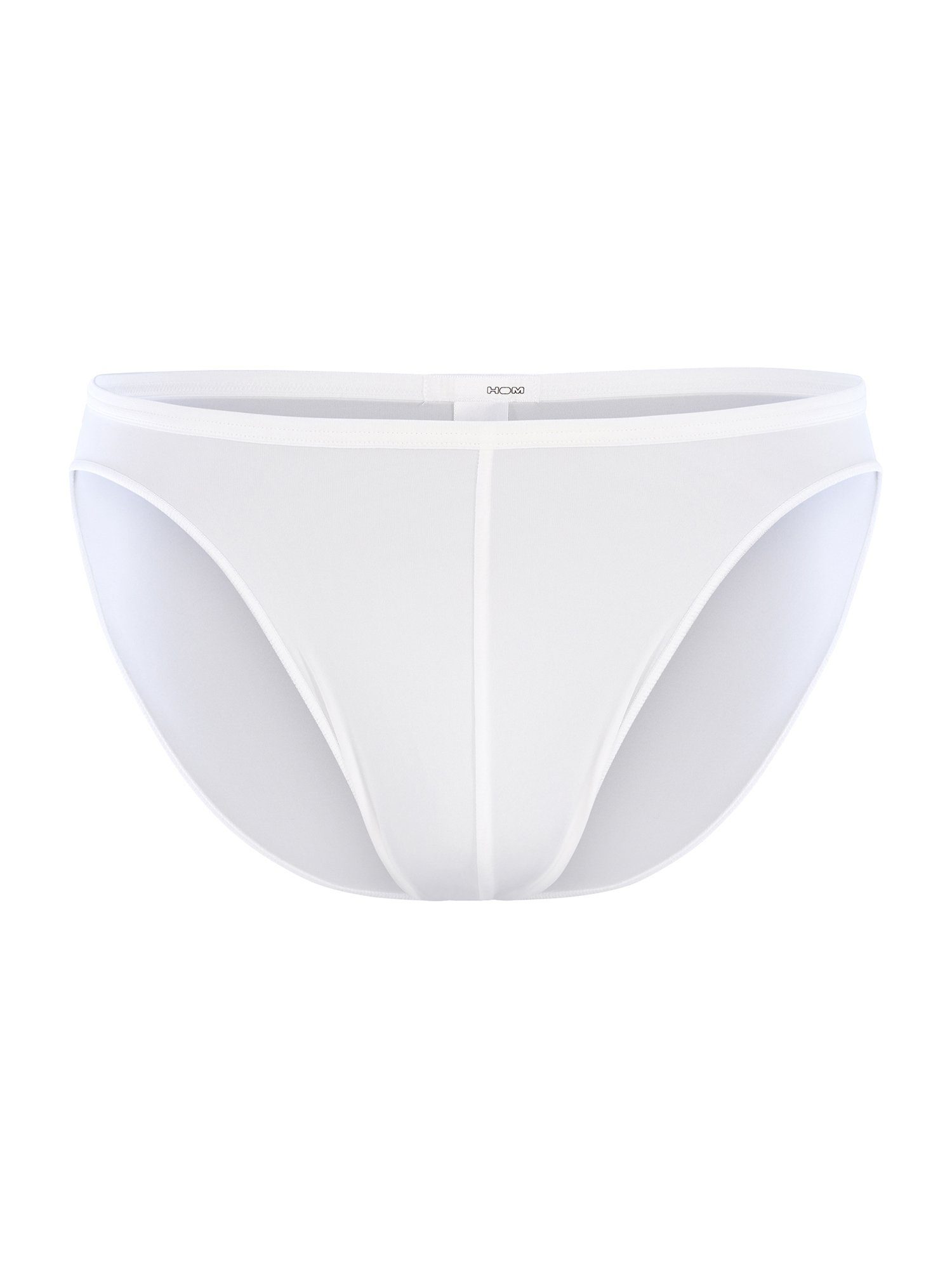 Slip Uomo In Microfibra Hom Chic - Design Elegante Con Righe Semitrasparenti, Rosso O Nero - Foto 4