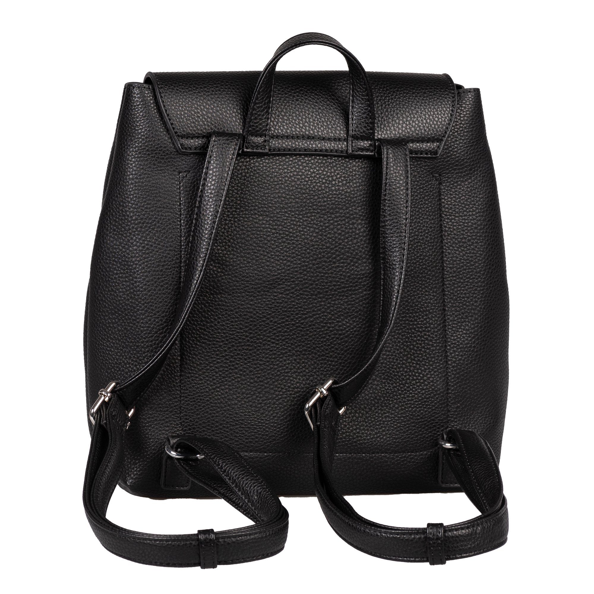 TOM TAILOR Rucksack Elis, aus weich gekörntem Lederimitat und feinem Logo