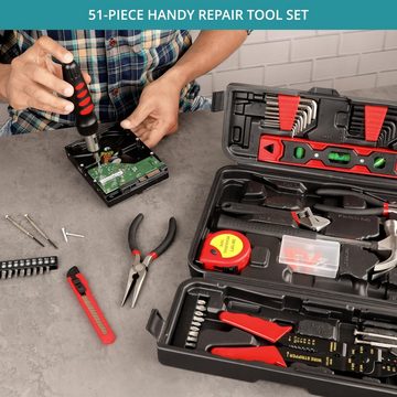 Belle Vous Dekoobjekt Handliches Reparaturwerkzeug-Set, 160 Stück