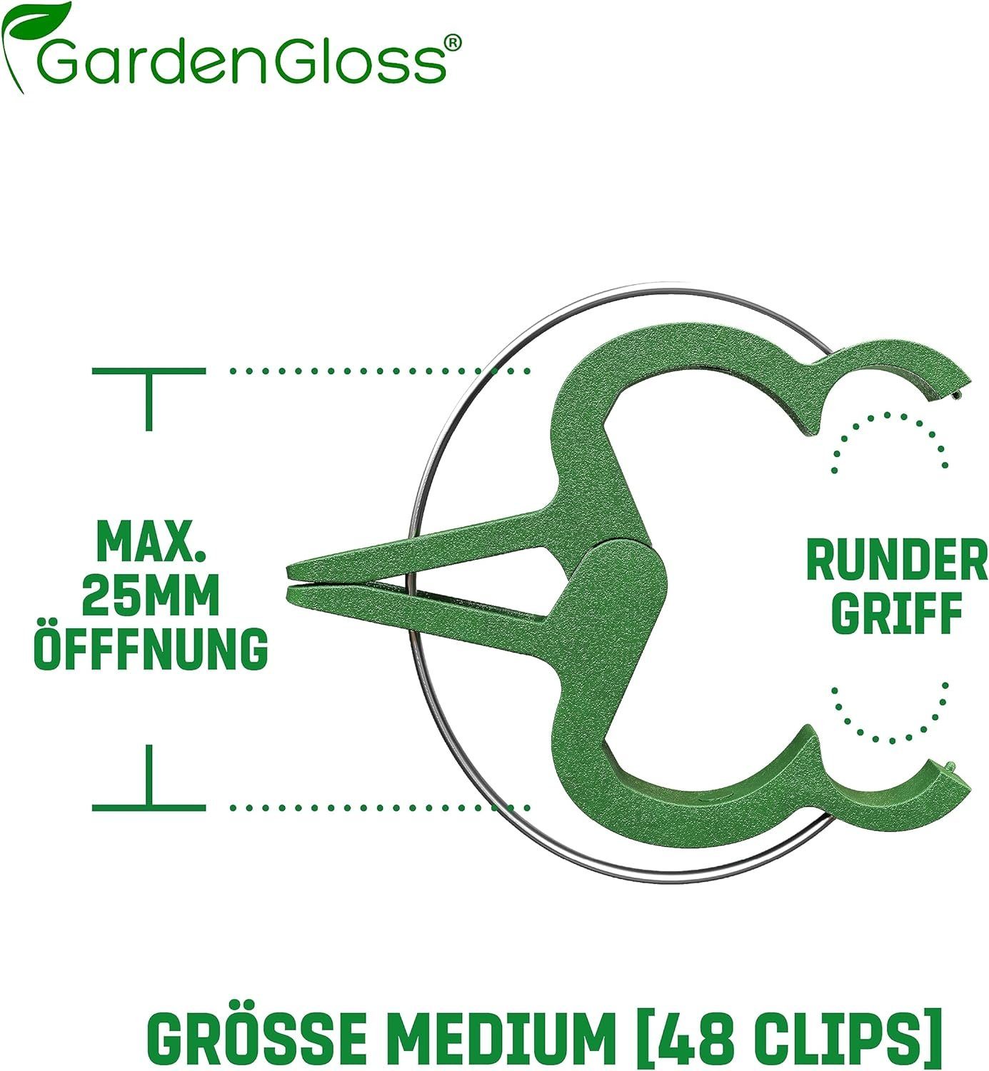 GardenGloss Gartenpflege-Set Pflanzenclips Klein - Einfache günstig online kaufen