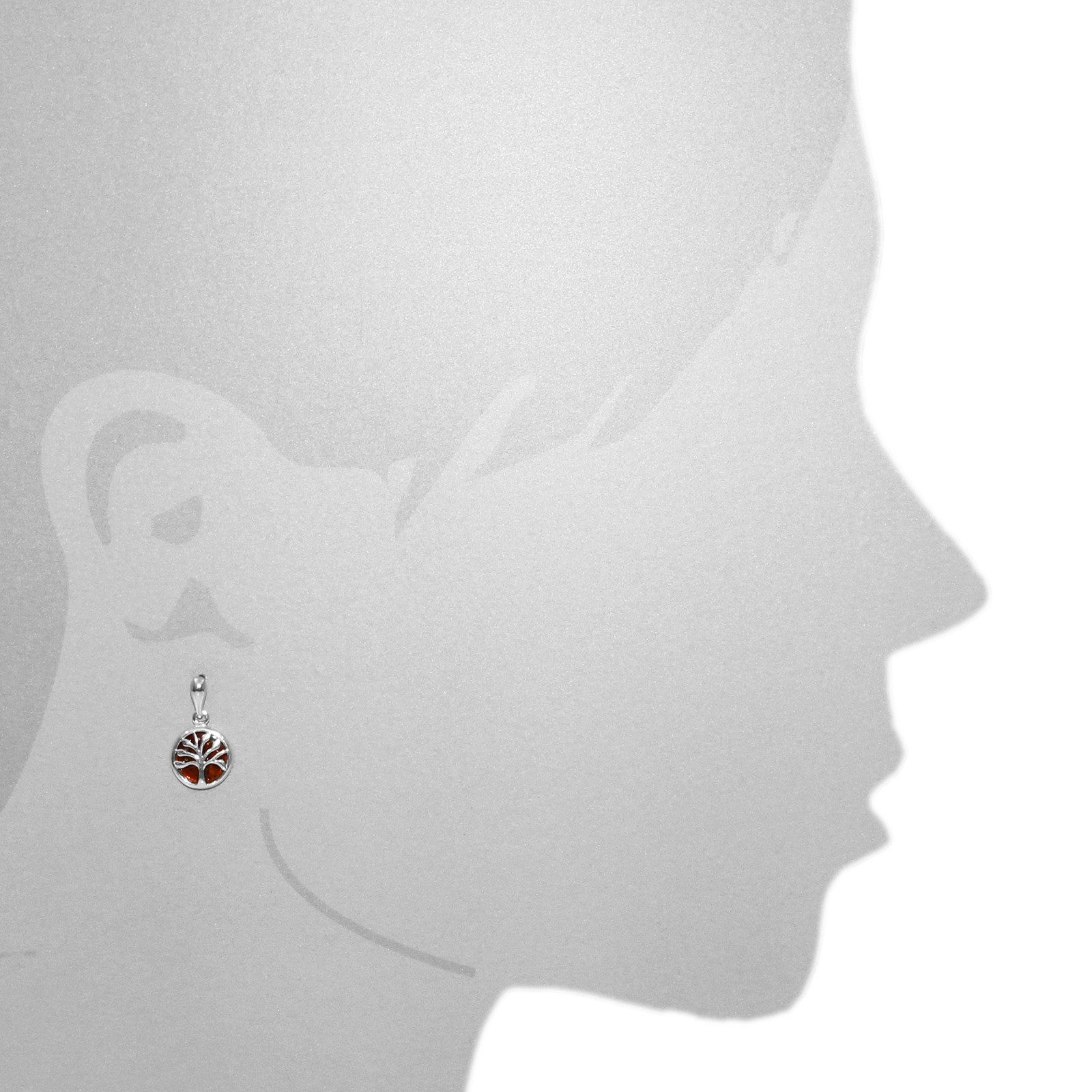 OSTSEE-SCHMUCK Paar Ohrhänger Ostsee-Schmuck Ohrhänger Lebensbaum 11 mm (2- günstig online kaufen