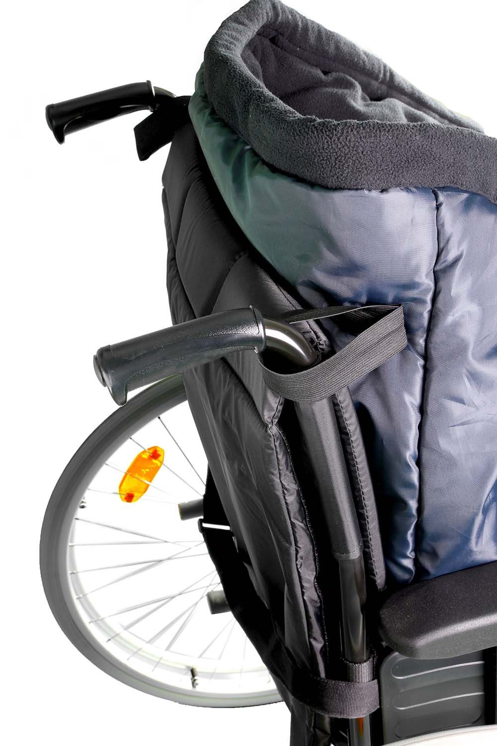 Rolko Fußsack Schlupfsack Rollstuhlfahrer Fußsack Fußwärmer Rolko-Thermo (1-tlg), wasserabweisend, rutschfeste Unterseite