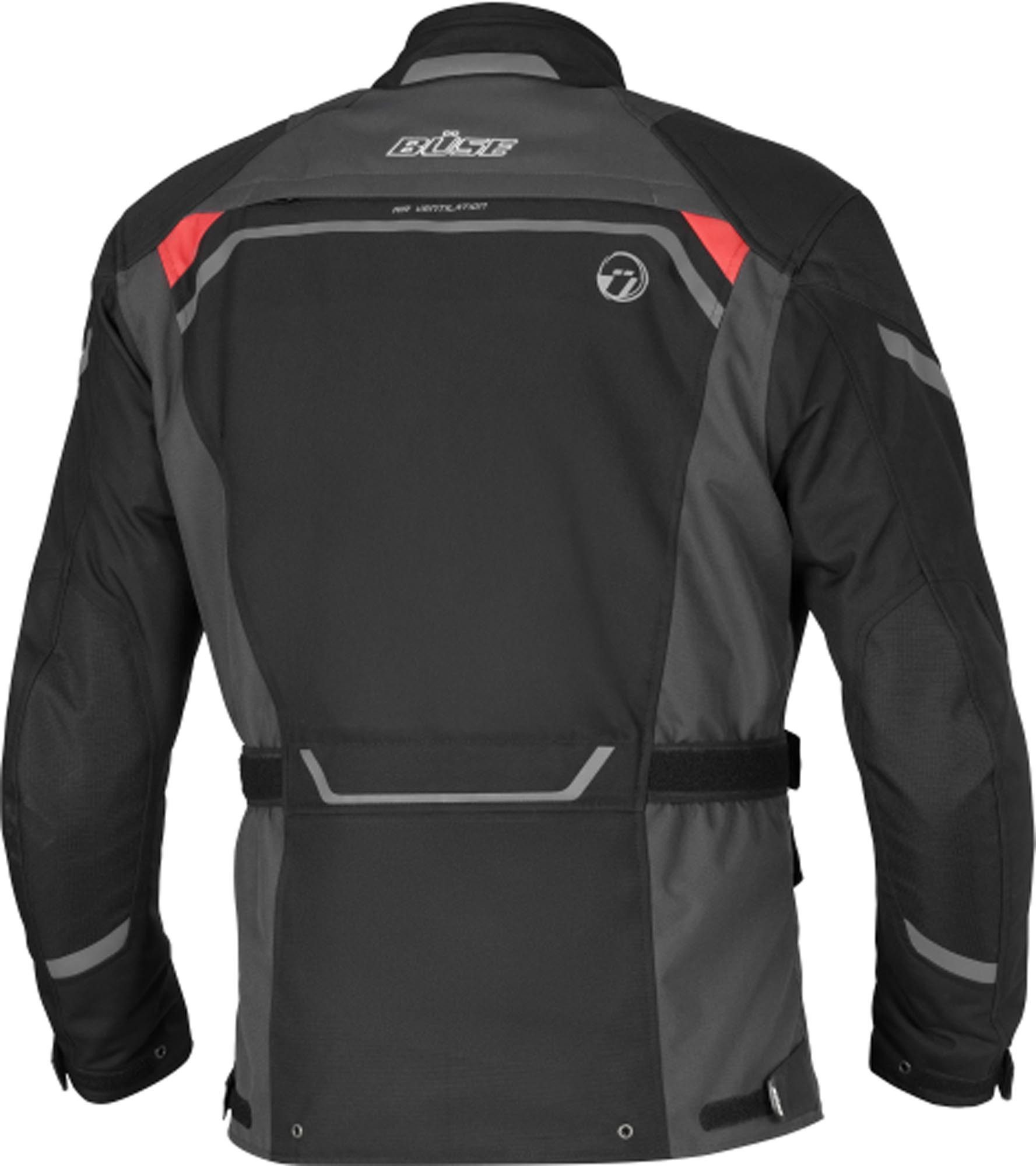 Büse Motorradjacke Lago 3 Damen Motorrad Textiljacke Ellenbogenprotektoren enthalten,Schulterprotektoren enthalten,was