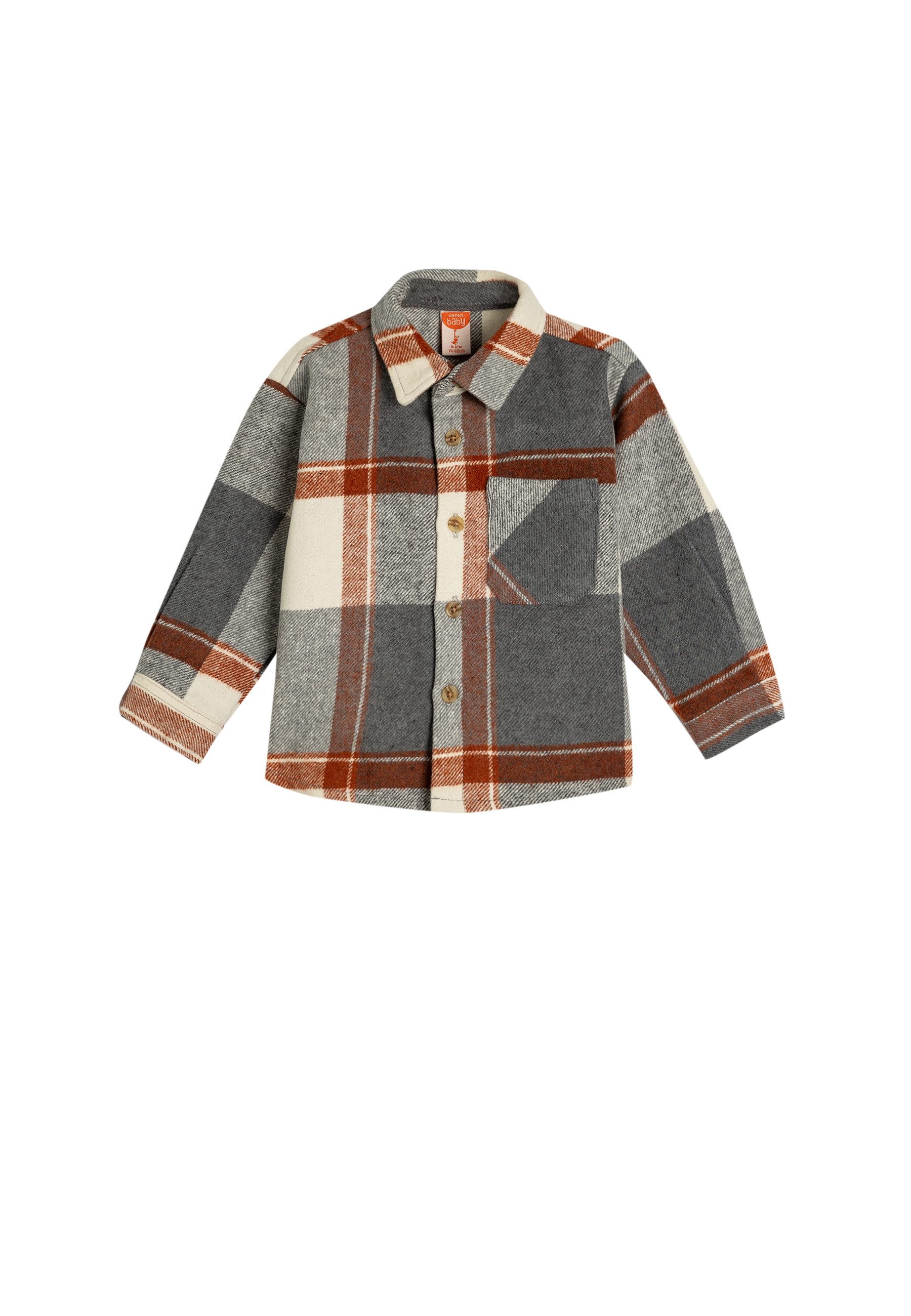 Langarmshirt Hemdkragen Langärmelig