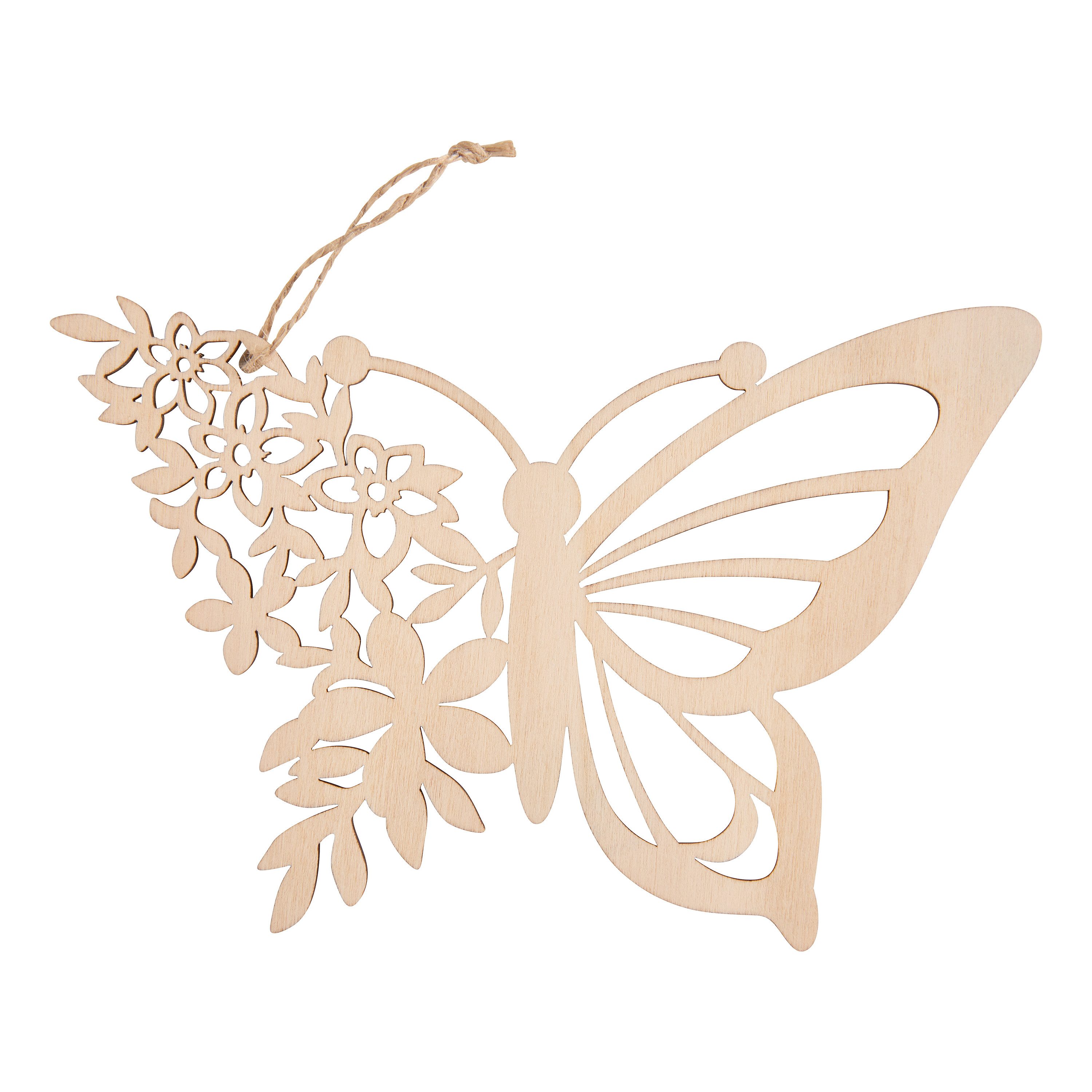 VBS Baumbehang Schmetterling - Flora, 13 cm x 20 cm x 0.4 cm