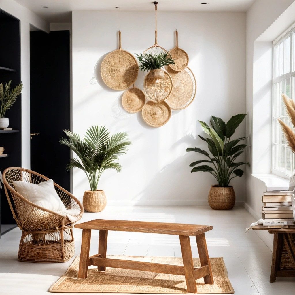 Marrakesch Orient & Mediterran Interior Sitzbank Skandinavische Sitzhocker Schuhbank Hocker Palmer (1-St), Handarbeit