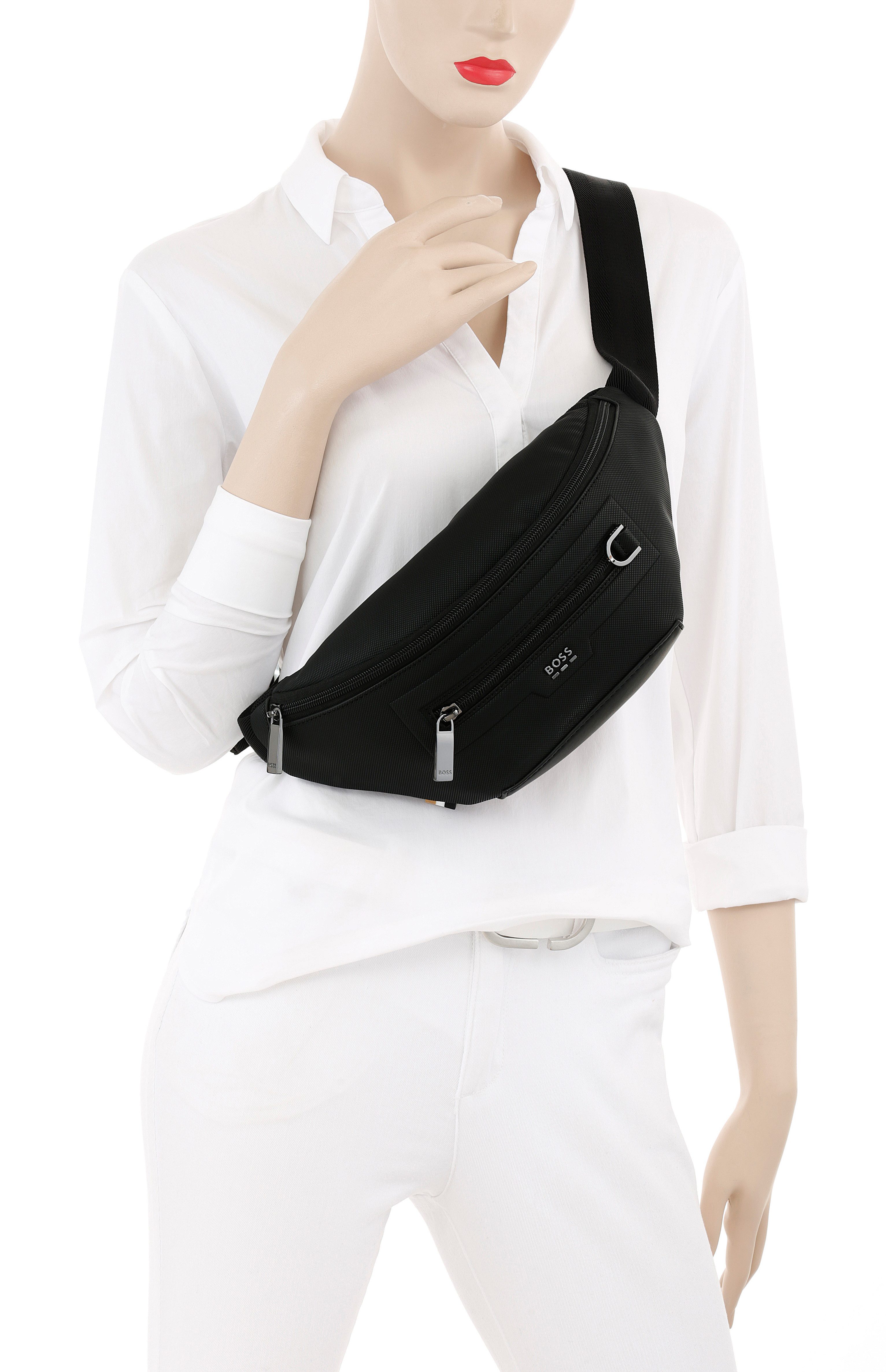 BOSS Bauchtasche, Gürteltasche, Belly Bag, Crossbody Bag mit Logo