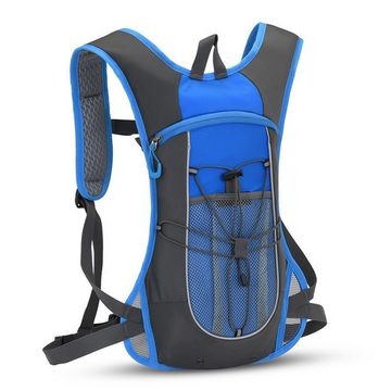 Grafner Trinkrucksack Trinkblase wasserdicht 420D Nylon BPA-frei 2 Liter, inkl. Trinkblase, Ultraleicht