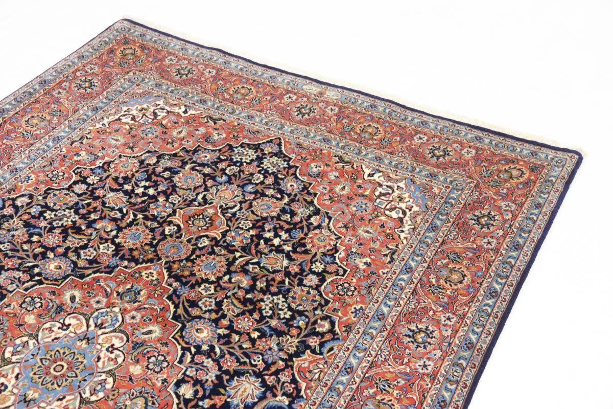 rechteckig, mm Isfahan Sherkat 6 Farsh Nain Höhe: 134x211 Orientteppich Seidenkette Handgeknüpfter, Ilam Trading,