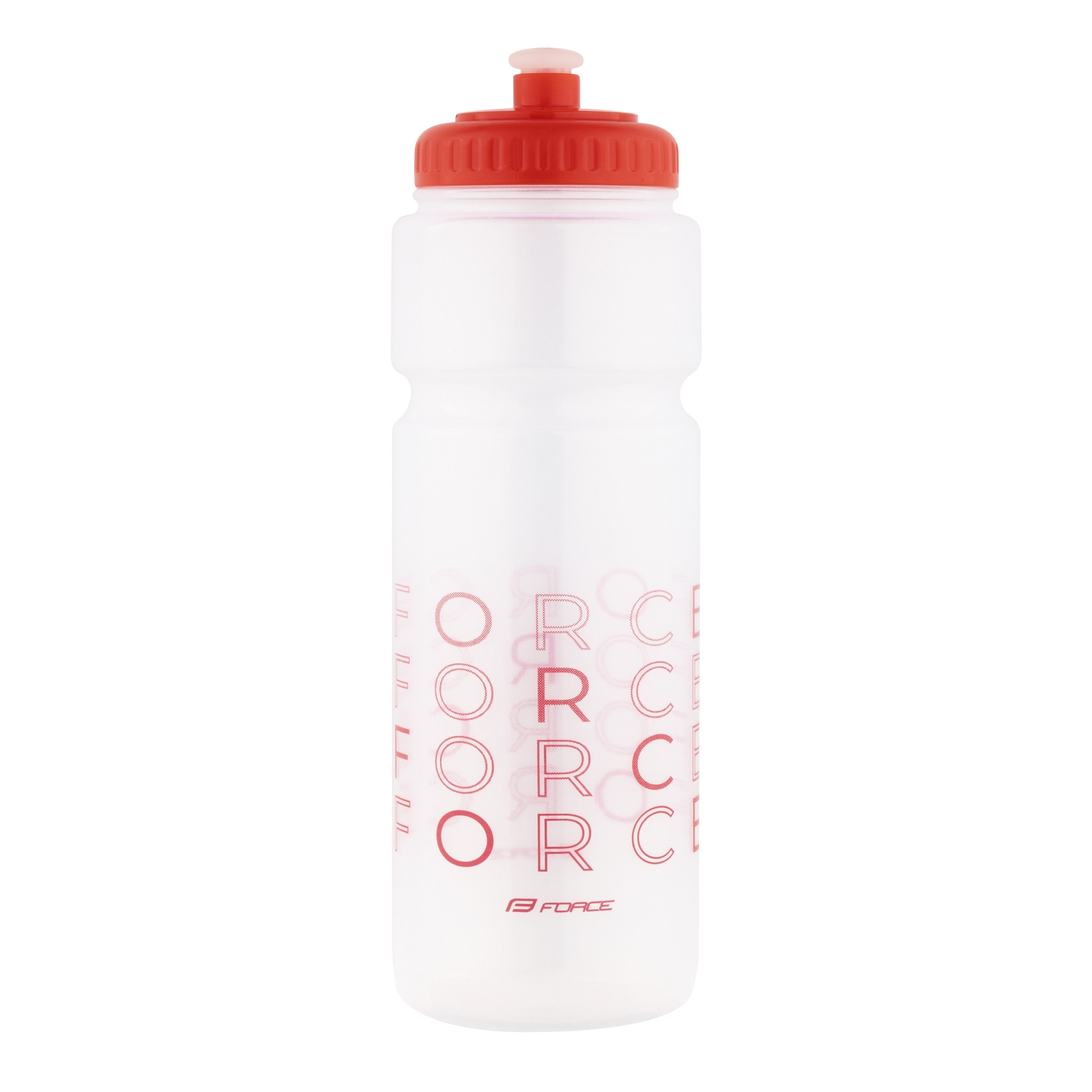 FORCE Trinkflasche Force Flasche Enjoy 0.75 l Rot Transparent