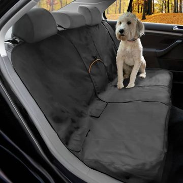 kurgo Tiertransportbox Autoschondecke für Hunde Wander Schwarz