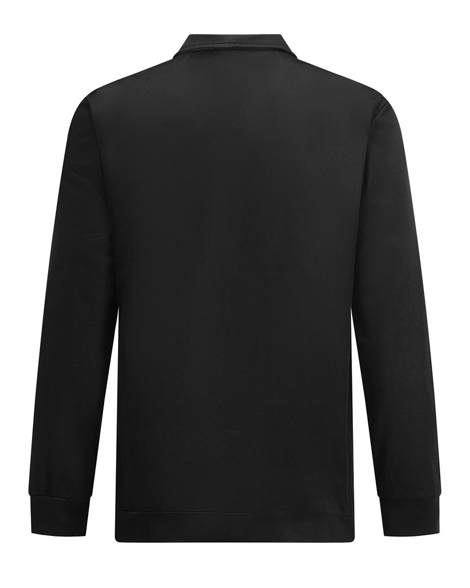 Allthemen Poloshirt Regular Fit Langarm-Poloshirt mit Polokragen günstig online kaufen