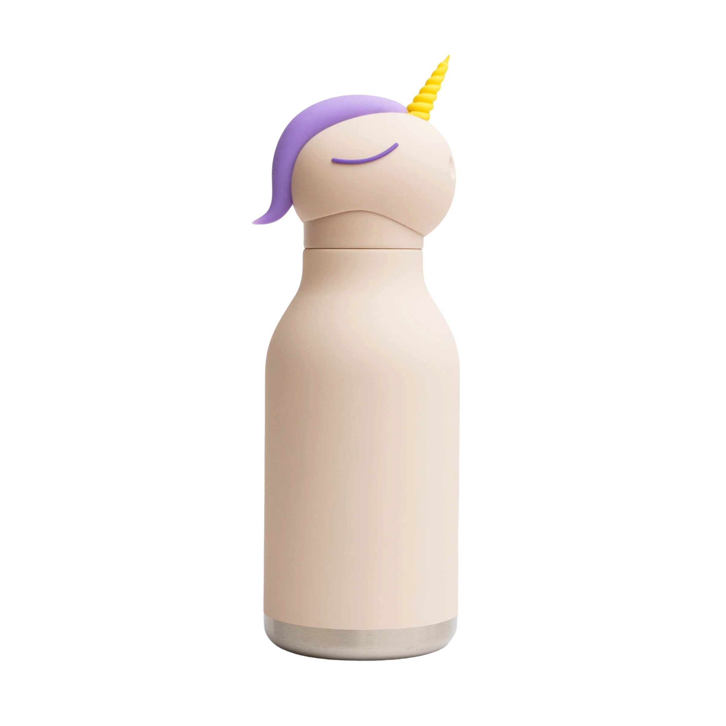 ASOBU Trinkflasche Asobu® Kindertrinkflasche BESTIE mit Strohhalm 460ml